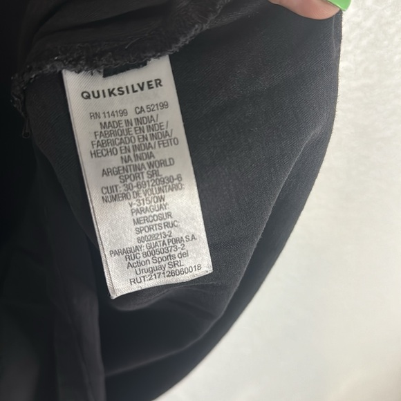 Quicksilver Distressed Cheetah Bone tank - size small - Picture 5 of 6